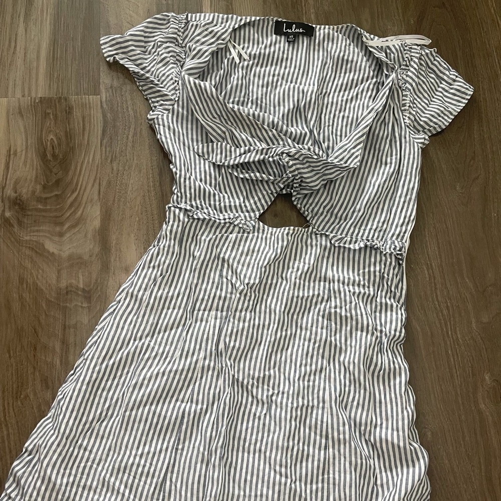 LuLus Stripe Dress - Picture 4 of 4